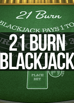 Speel 21 Burn Blackjack op Stardice.be online casino